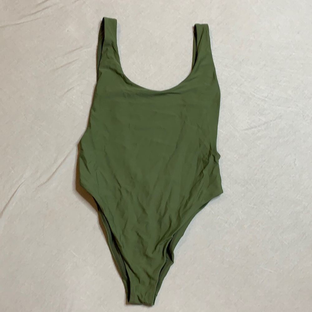 Green aerie swim suit